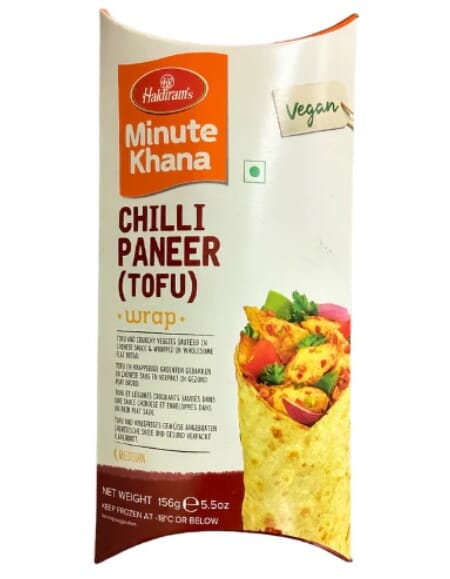 Haldirams Chilli Tofu Wrap 156g ***