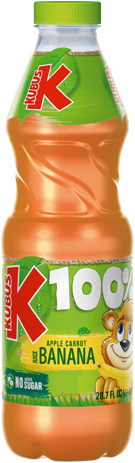 Kubus Banana Apple Carrot 850ml