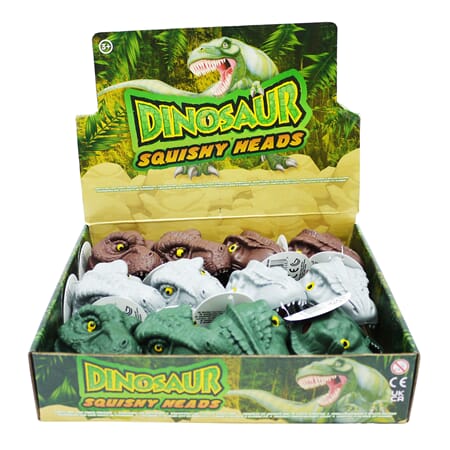 Dinosaur Squishy Heads