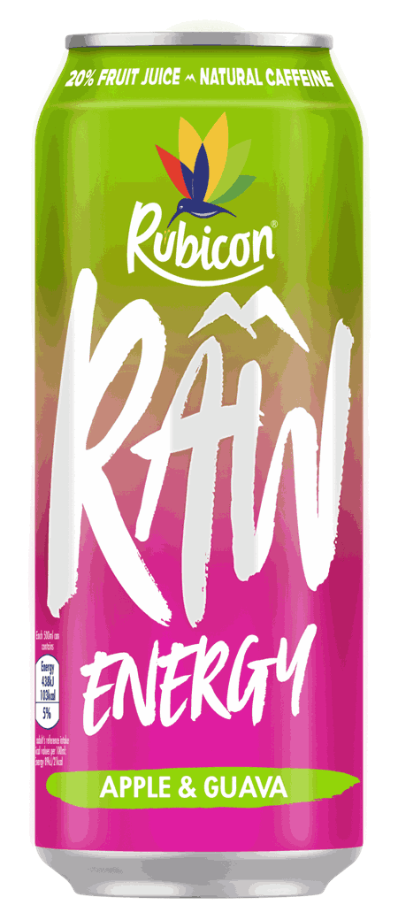 RAW Energy Apple Guava 500ml