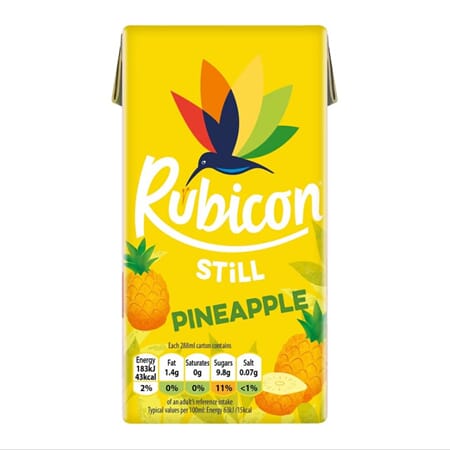 Rubicon Pineapple Juice 288ml