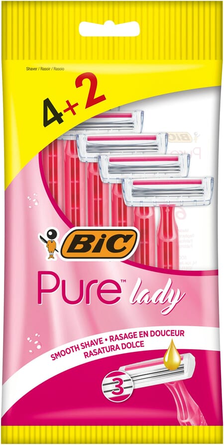 Bic Razors Pure Lady 4stk (5+1)