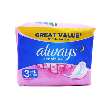 Always Night Ultra Sensitive 10stk