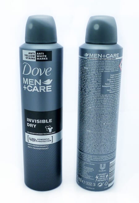 Dove Deodorant Men Care Invi Dry 250ml