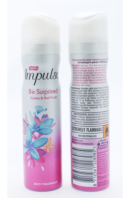 Impulse Body Spray Be Surprised 75ml