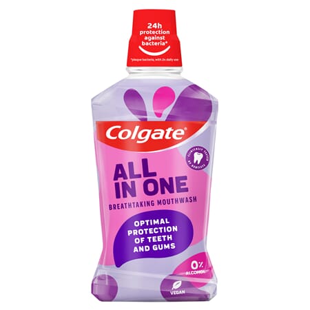 Colgate All in One Breathtaking Mouthwash 500ml