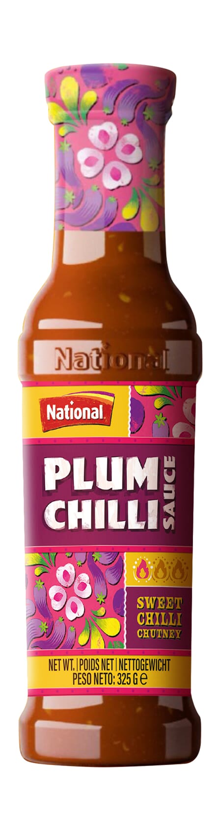 National Plum Chilli Sauce 325g