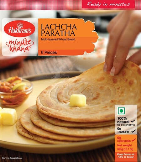 Haldirams Lachcha Paratha 360g ***