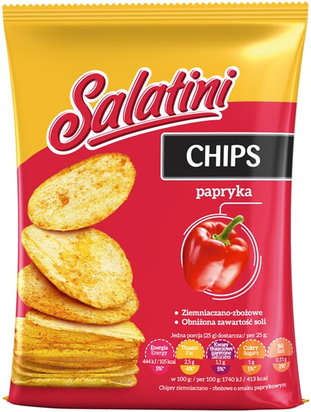 Salatini Chips Paprika 25g