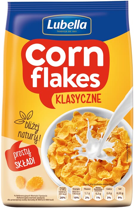 Lubella Corn Flakes 500g