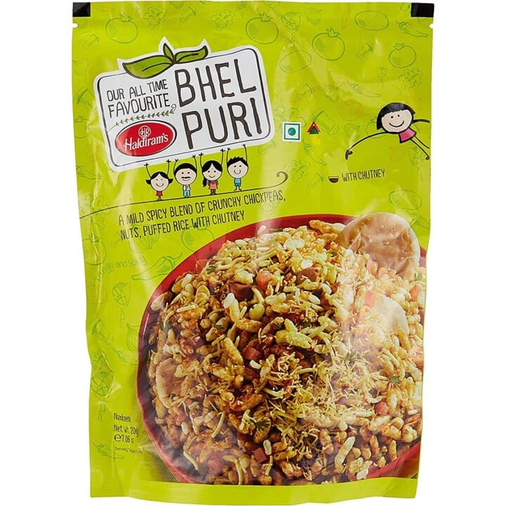 Haldirams Bhel Puri With Chutney 200g - Fine Distribution AS