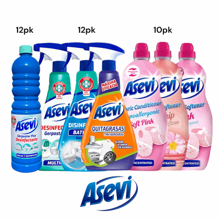 Asevi Full Pack 78 flasker