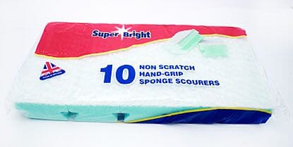 Superbright Handy Grip Sponge Non Scratch 10stk